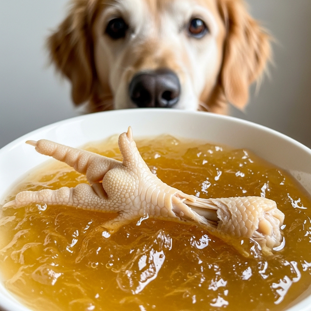Kaldu tulang ceker ayam potong segar Tricik Cengkareng kaya glukosamin alami untuk pelumas sendi dan nutrisi anjing senior peliharaan B2C