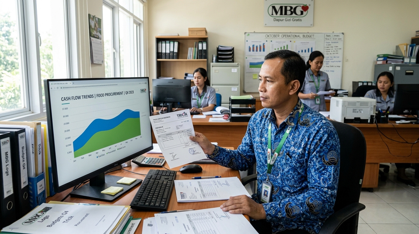 Efisiensi manajemen arus kas dan pencegahan defisit anggaran Dapur MBG melalui sistem harga B2B dari supplier ayam segar Tricik Cengkareng