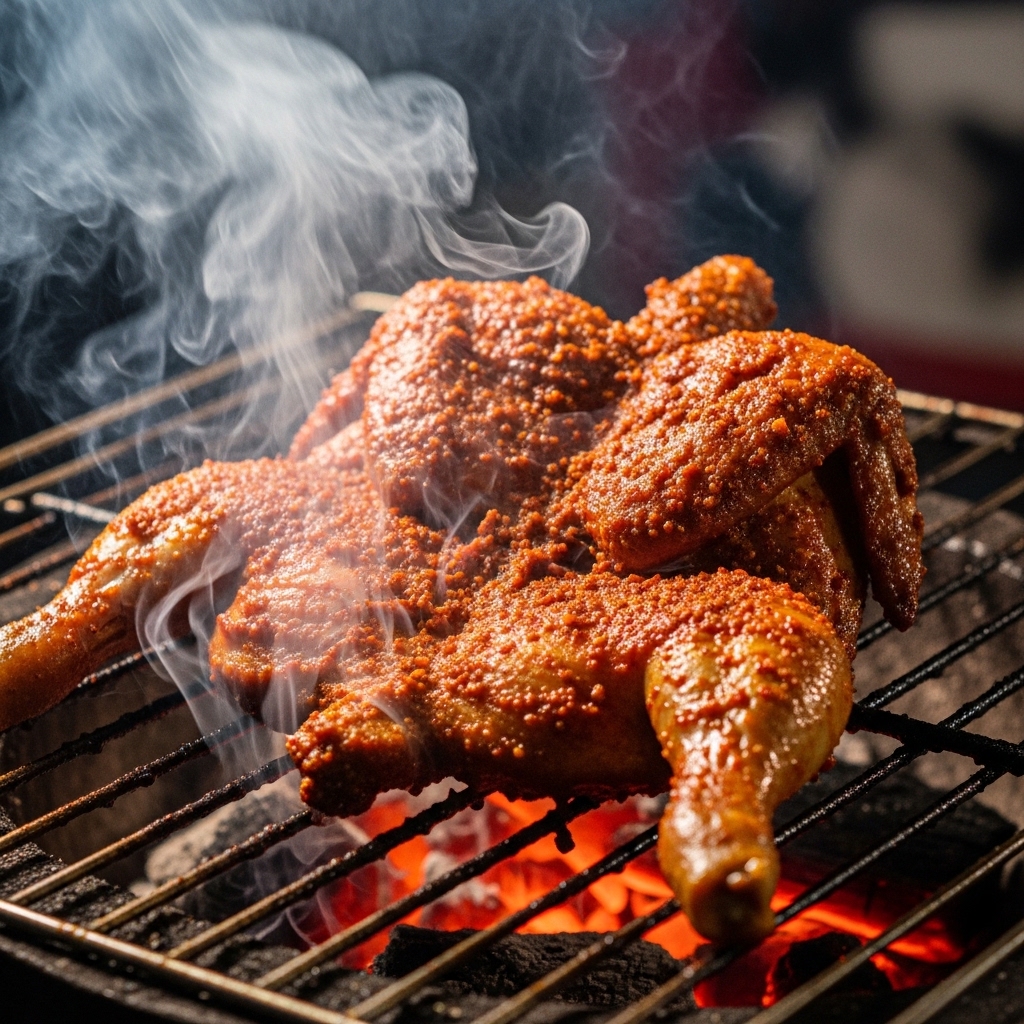 Ayam Cincane Samarinda karkas utuh 0.8 kg segar untuk panggangan dari pasokan Tricik Cengkareng B2B.