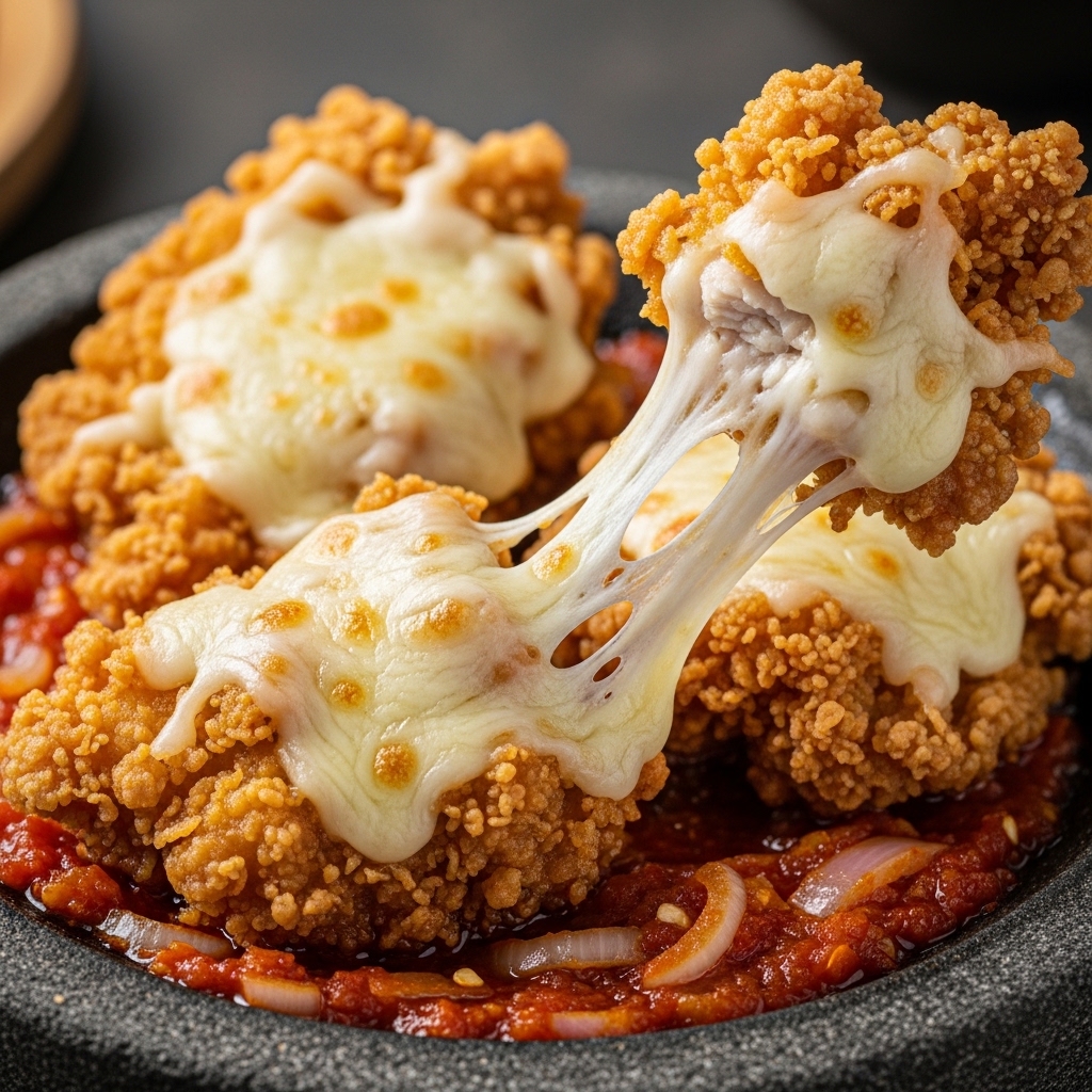 Sajian ayam geprek keju lumer renyah anti basah menggunakan karkas segar pasokan Tricik Cengkareng untuk bisnis B2B restoran.