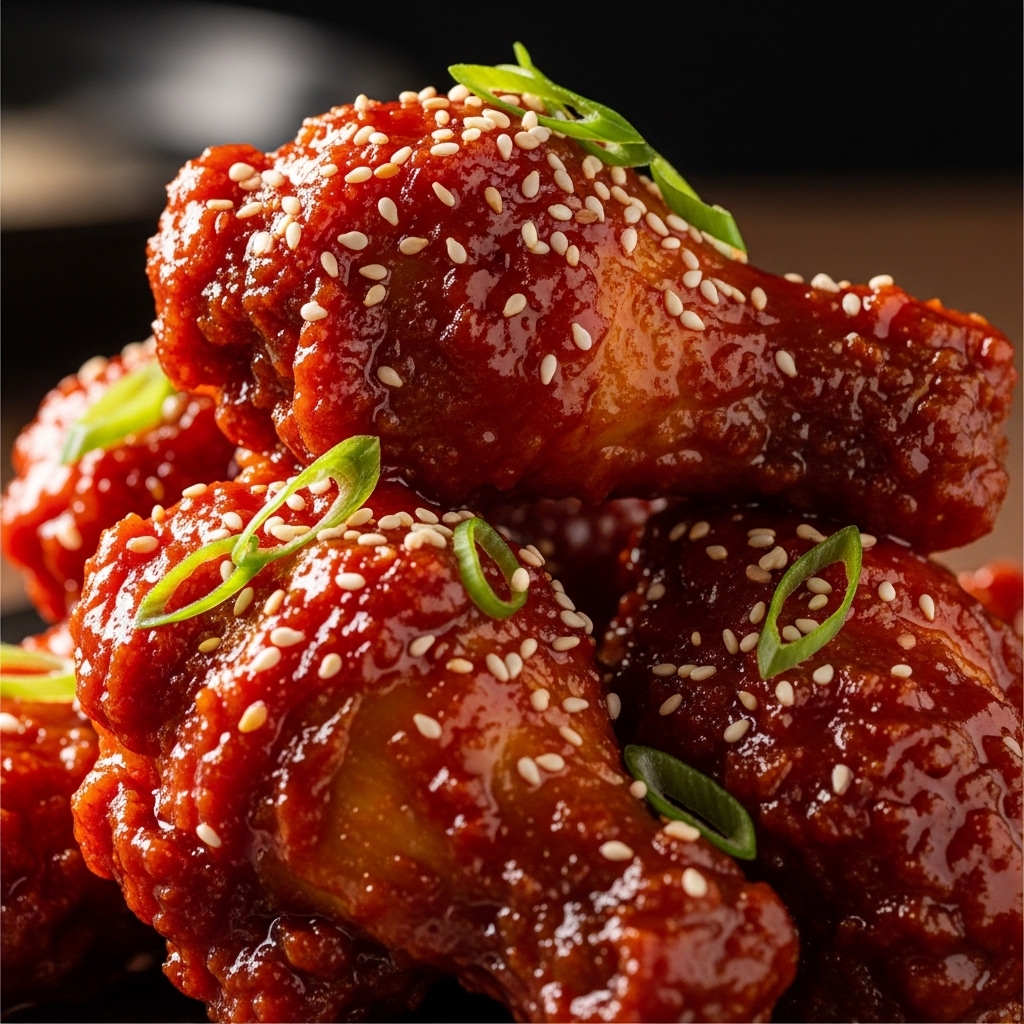 Sayap ayam utuh segar dengan kulit tidak sobek dari Tricik Cengkareng yang digoreng garing menggunakan teknik double frying untuk menu B2B Korean Fried Chicken