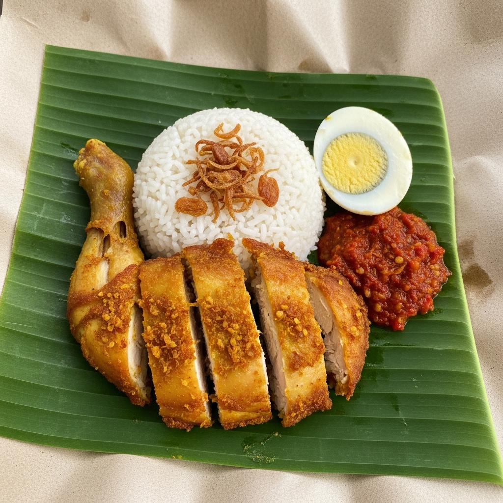 Porsi ekonomis karkas ayam segar parting 12 untuk lauk bungkus Nasi Bogana Tegal dari pasokan Tricik Cengkareng B2B.